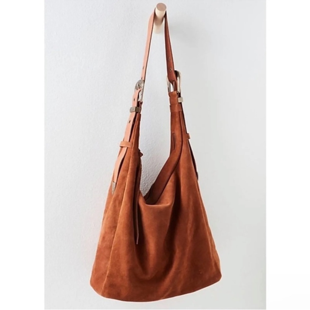 Free People Westbound Suede Tote BNWT